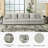 Jacilynn 137'' Upholstered Sofa