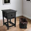 Byrnes 28cm W Manufactured Wood Bedside Table-1319708131