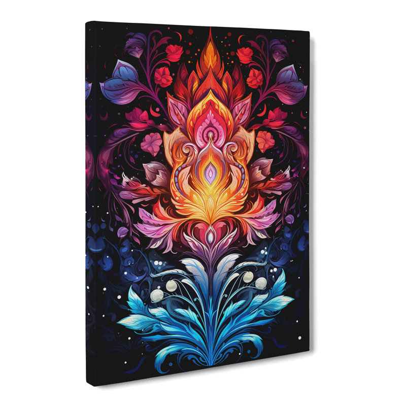 Mandala Informel No.3 - No Frame Print, 50cm H x 35cm W x 3cm D