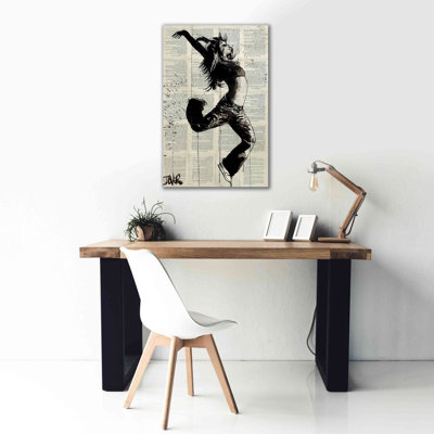«Energy» par Loui Jover, art mural sur toile