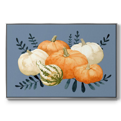 " Autumn Orange And Blues I "
