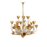 Hortensia 9 - Light Wrought Iron Chandelier