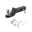 Attache de remorque 2 "Récepteur 2" Attelage de remorque à bille 7500 lbs - noir