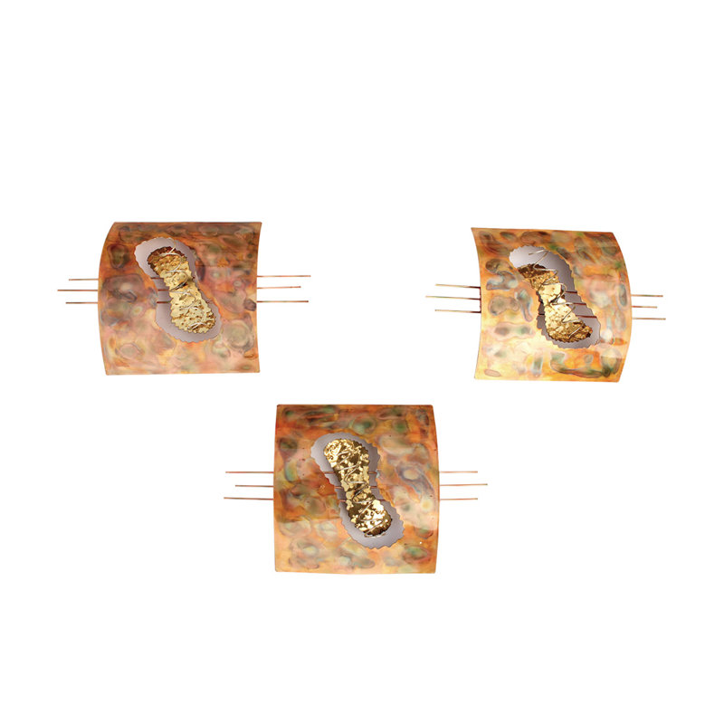 Handmade Traditional Abstract Wall Decor on Metal