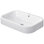Duravit Happy D.2 Ceramic Rectangular Vessel Bathroom Sink with Overflow