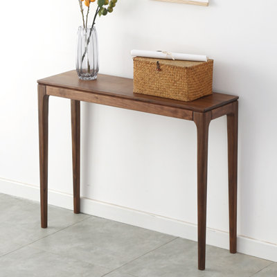 Console américaine simple brun