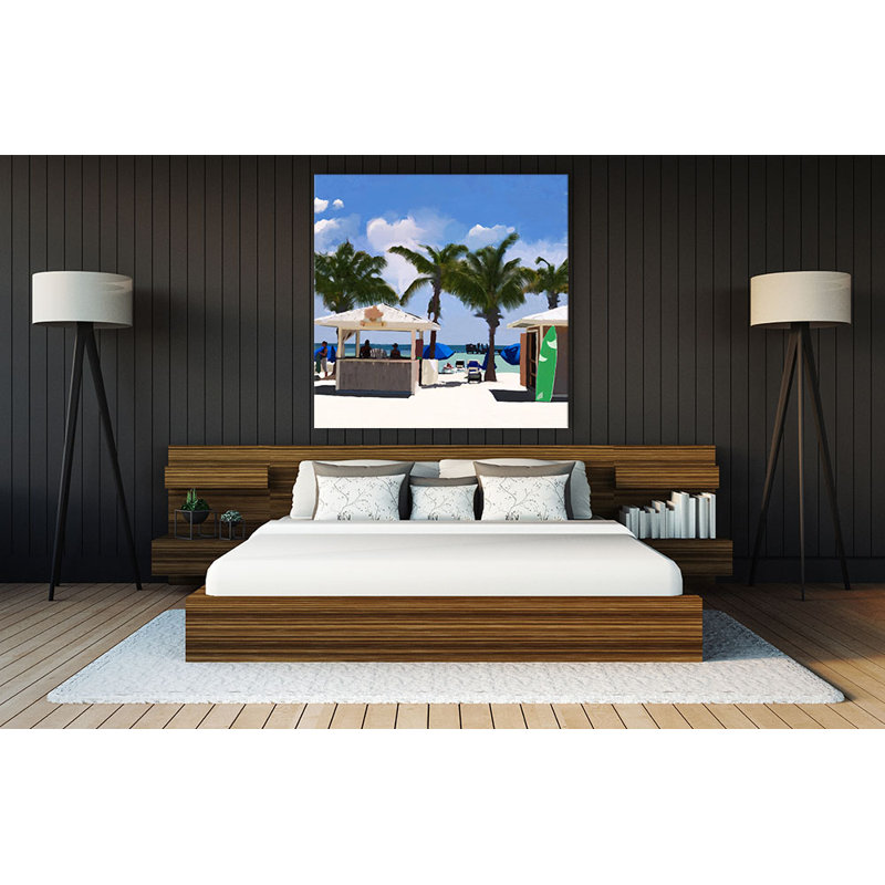 «Key West Cabana I» par Rick Novak, reproduction sur toile