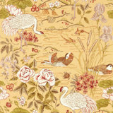 Crane & Frog Wallpaper