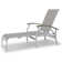 Askar Outdoor Rust-Resistant Metal Chaise Lounge