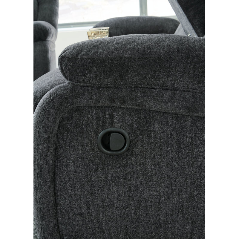 Ensemble de salon inclinable 2 pièces Dametris, gris