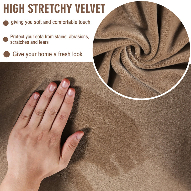 Box Cushion Sofa Slipcover, Leather