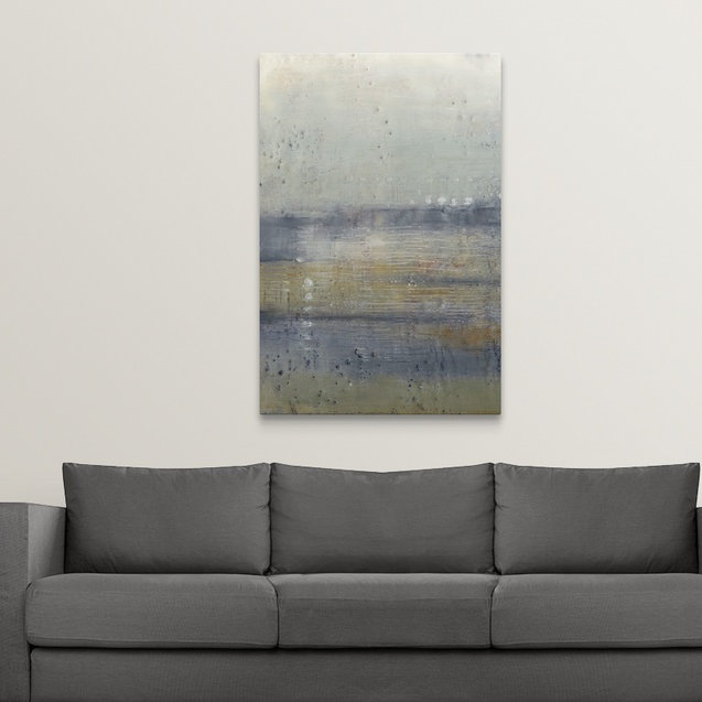 « ii » jennifer grolier, reproduction d’art Glimmer, Cadre noir, H 26 po x l 20 po x P 1 po