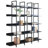 5 Tier Vintage Industrial Style Bookcase With Metal Frame, MDF Board, And Anti-Falling Device For Home Office-514905385