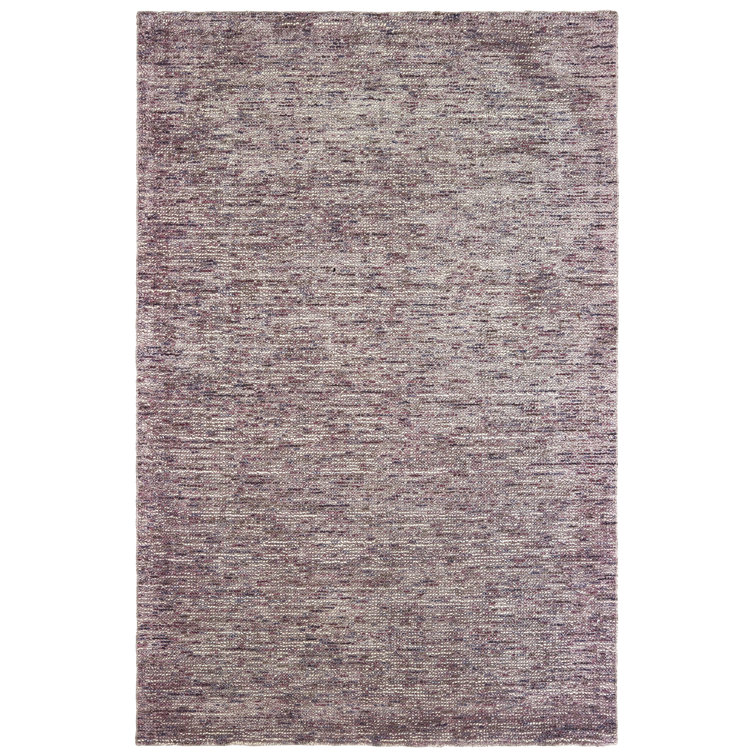 Legends Handmade Tufted Wool Purple/Pink Area Rug