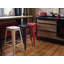 Iowa Park Counter Stool with Metal Frame-38053400
