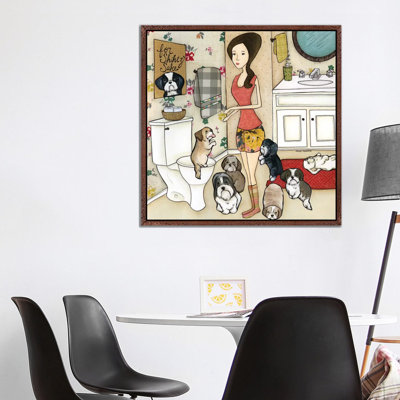 For Shihtz Sake by Jamie Morath - Painting on Canvas