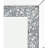 ACME Noralie Accent Mirror, Mirrored & Faux Diamonds