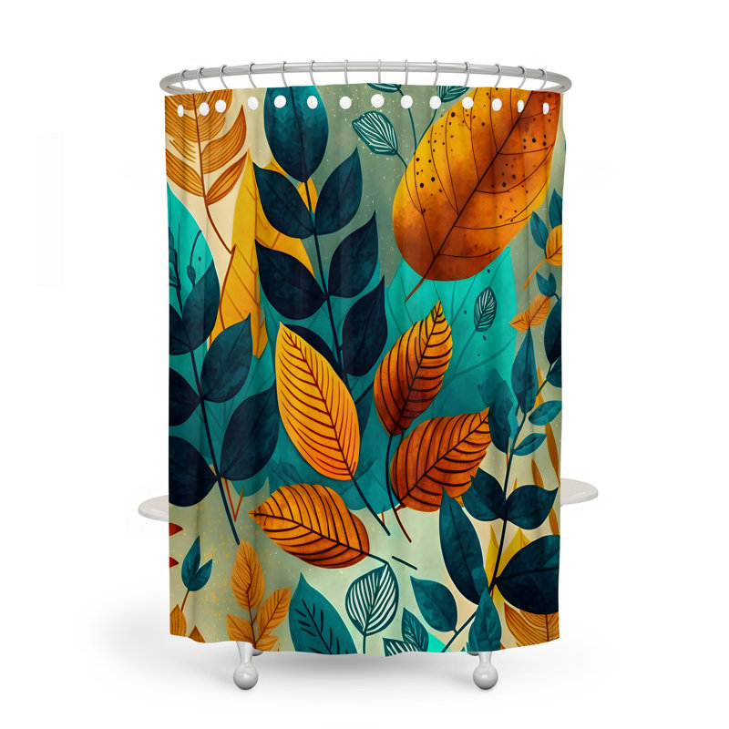 Rideau de douche Floral, H 72 po x l 70 po