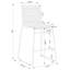 Ensemble de 2 chaises de bar Jerome