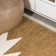 Tapis en terre cuite / crème Norwell Minimalist