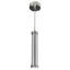 Luminaire suspendu DEL 3 pouces intégré, finition nickel satiné - luminaire suspendu moderne et mince pour la cuisine, le bar ou le couloir-1051598641