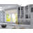 Luv Passion Blue 8-in Encaustic Matte Porcelain Wall & Floor Tile