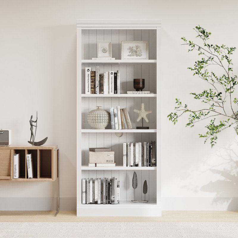 Bibliothèque avec rangement