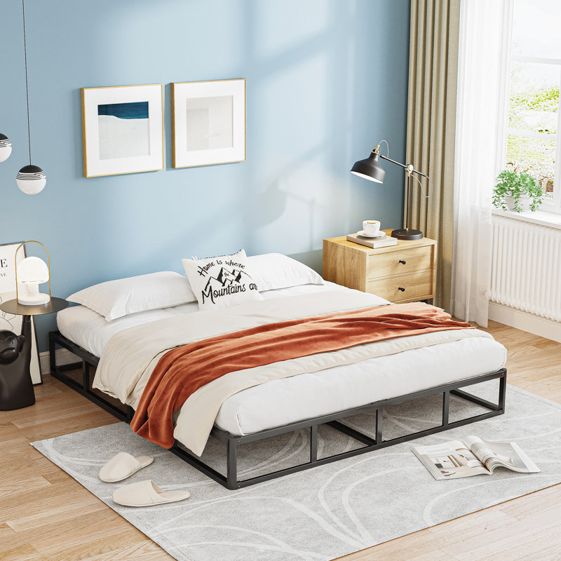 9 Inch Metal Box Spring, Easy Assembly, Full Size, Full / Double
