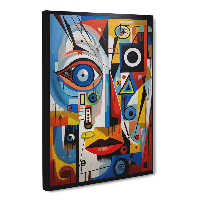 Eye Constructivism - Wrapped Canvas, 76cm H x 50cm W x 3cm D
