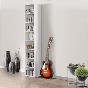 Luisa 54 in Tall Modern Tree Style Bookshelf White