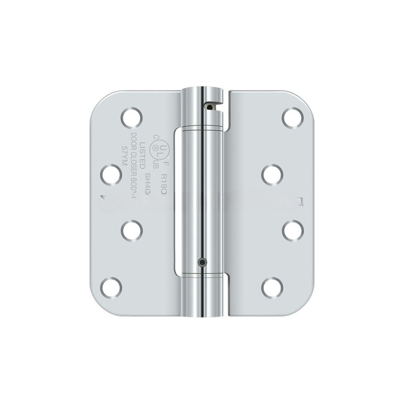 Steel Hinge, Polished Chrome