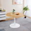 Petite table de salle à manger avec plateau rond et table basse pour le salon
