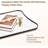 Contemporary Concave Scalloped Irregular Bathroom Vanity Mirror | Stainless Steel Frame-1107761568-1109025366