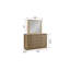 Commode en bois