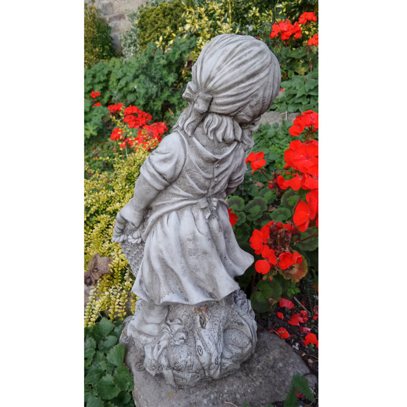 Lovell Weather Resistant Stone Garden Statue
