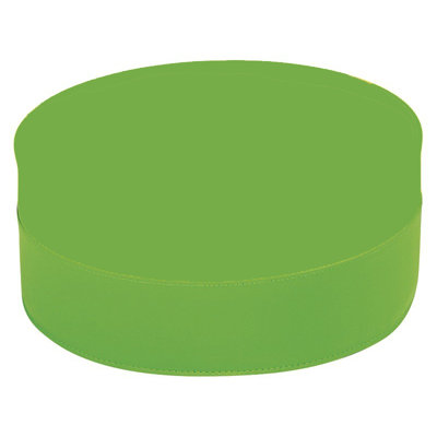 Pouf rond basique - H: 6 po