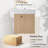 21.6" Space-Saving Floating Vanity | Ceramic Sink & Soft Close Door