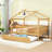 Iakup Kids Full with Trundle-94408137