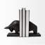 Oakfield Metal Bookends