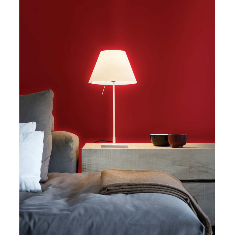 Costanzina Table Lamp, Brass, Shaded Stone
