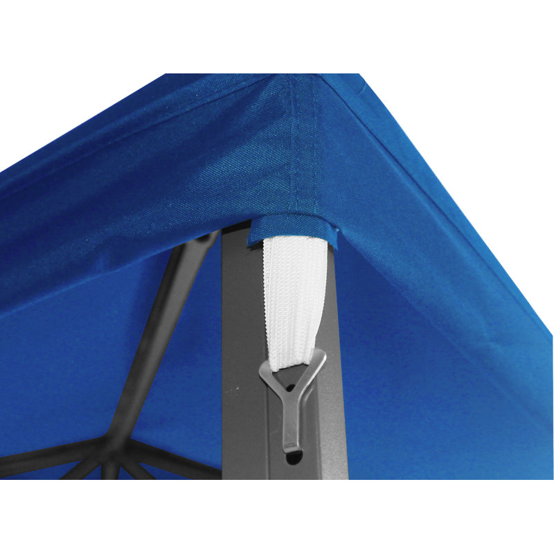 1-Tier Replacement Top Fabric for 3x3m Gazebo Pavilion Roof Canopy, Blue