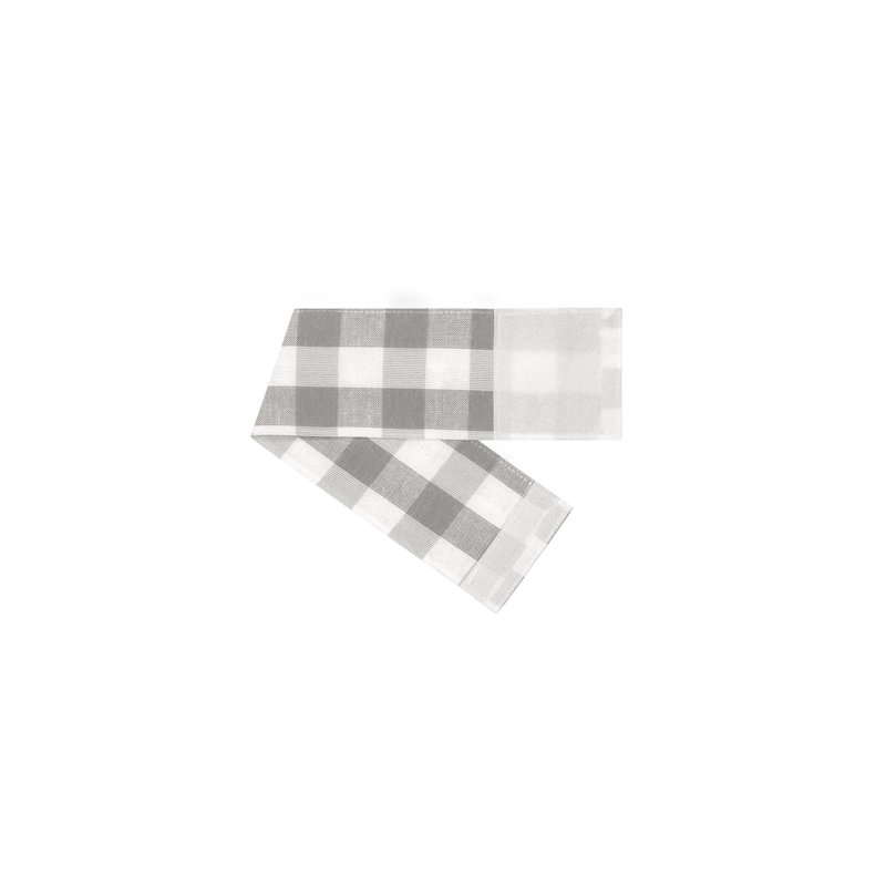Panneau de rideau d'intérieur semi-transparent Janela, L 72 po x L 72 po, Gris
