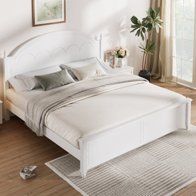 Bed With Arched Headboard