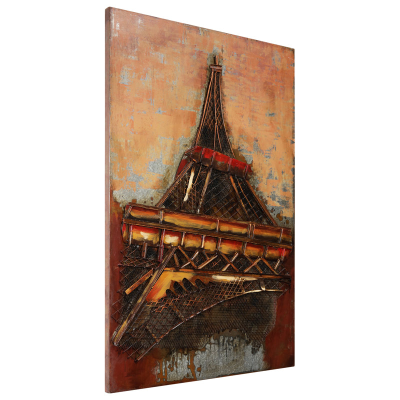 Handmade Buildings & Architecture Wall Decor on Metal