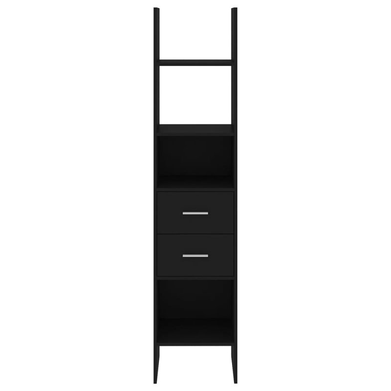 Sideboard Engineered Wood, Black