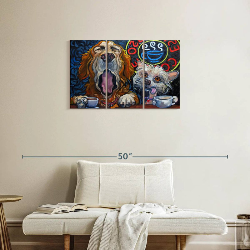 Ketti One Cup Shy, 20" H x 33" W
