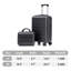 14"/20" 2 Pcs/Set In ABS Spinner Wheel Luggage, With Combination Lock,14" Cosmetic Case