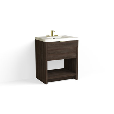 Vista 30" W Freestanding Single Bathroom Vanity