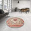 Tapis traditionnel rouge / beige Derrion-607303826