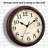 Wall Clock Silent Non Ticking Classic Battery Operated Clocks, Decorative For Living Room, Bedrooms, Bathroom, Kitchen Office